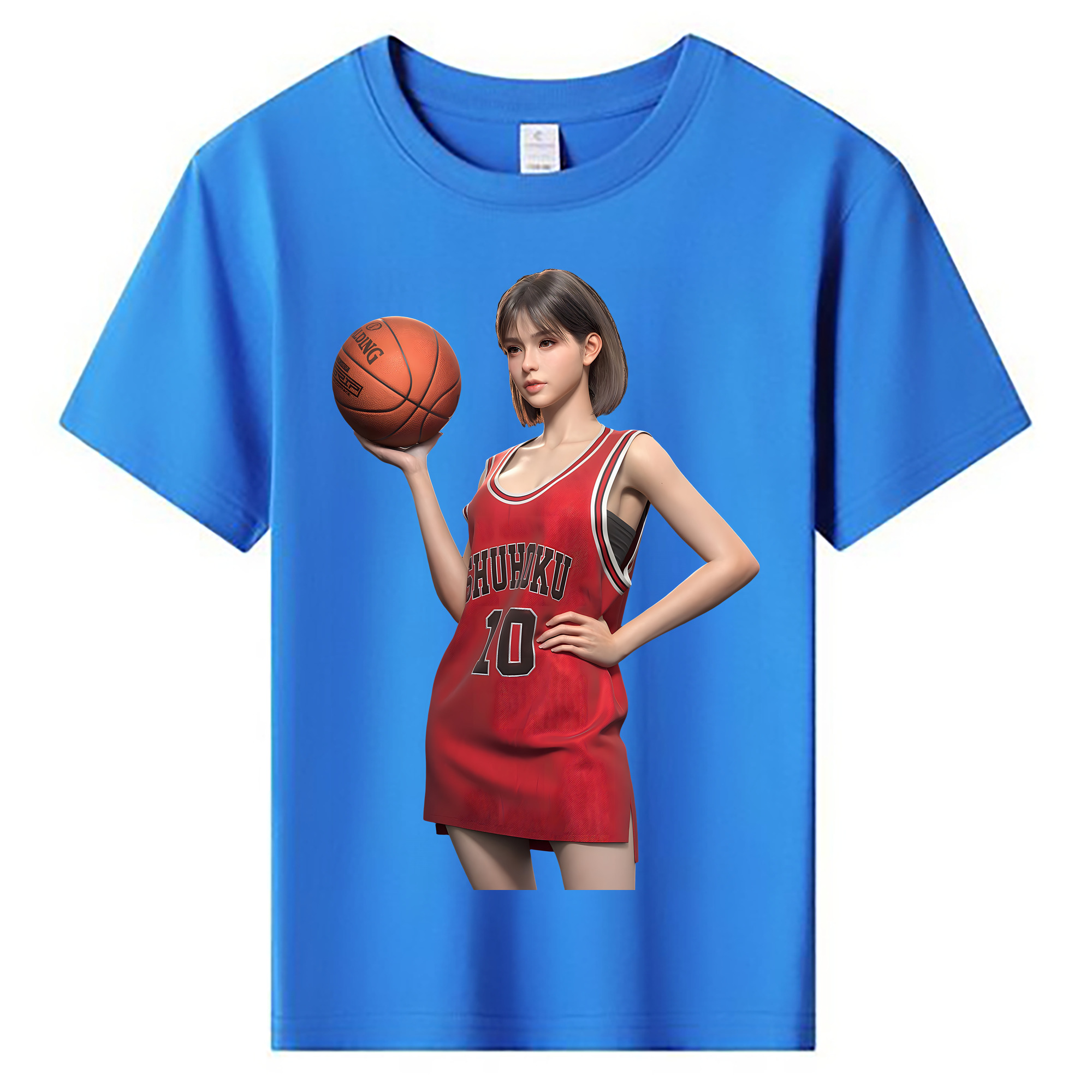 （画像用） SLAM DUNK／スラムダンク 綿100％キッズTシャツ（フロントプリント）